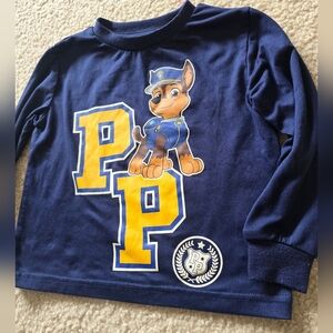 Kids Navy Blue Paw Patrol Long Sleeve Shirt